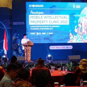 Foto: Herman Deru dalam Mobile Intellectual Property Clinic 2022 (grahanusantara)